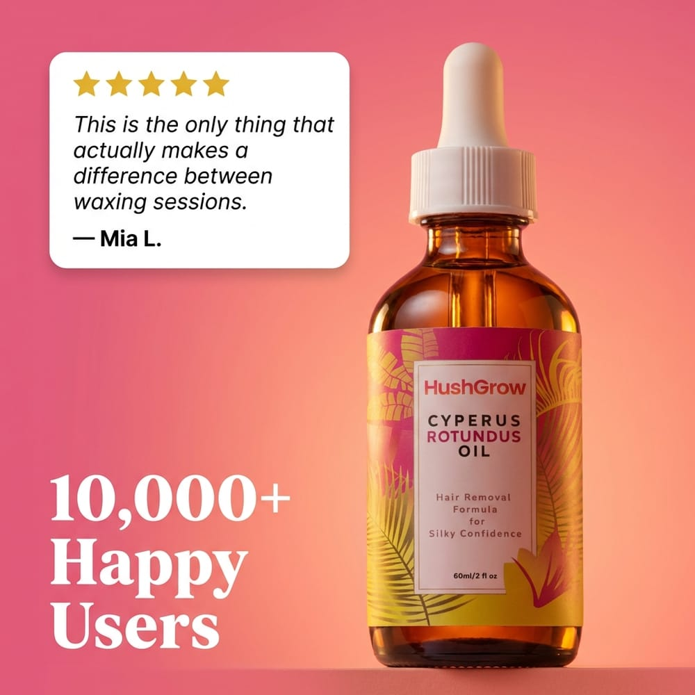 HushGrow - Silence the signal & Soften the skin