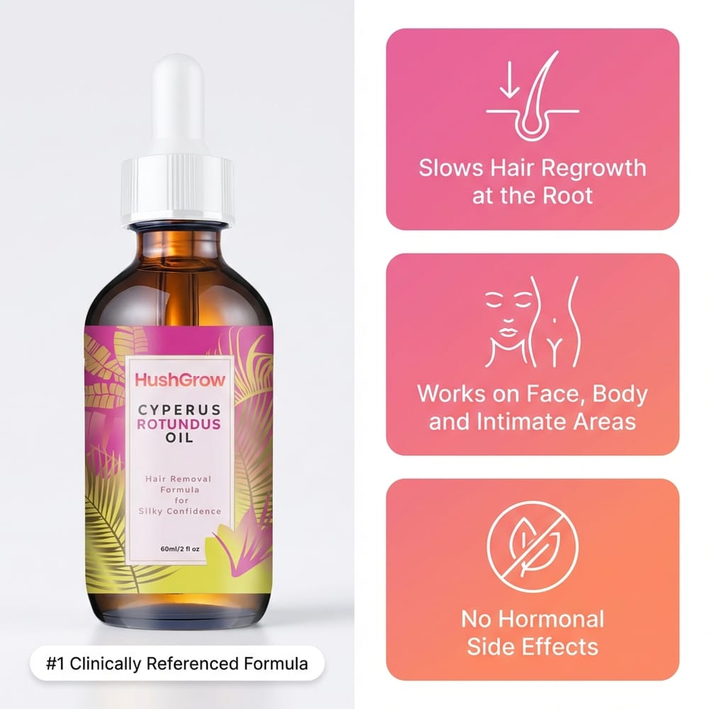 HushGrow - Silence the signal & Soften the skin