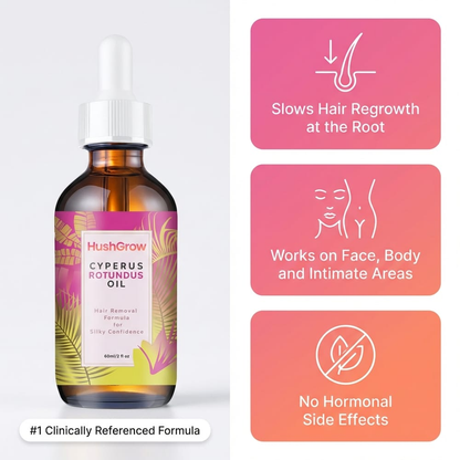 HushGrow - Silence the signal & Soften the skin