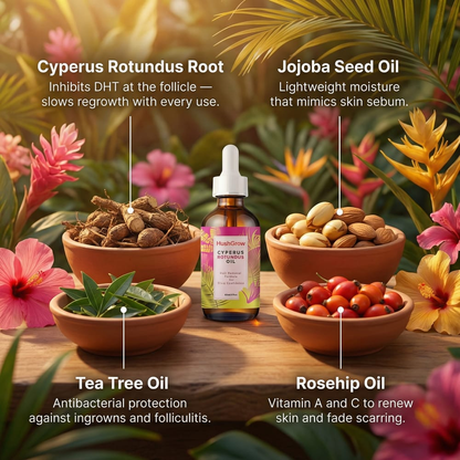 HushGrow - Silence the signal & Soften the skin