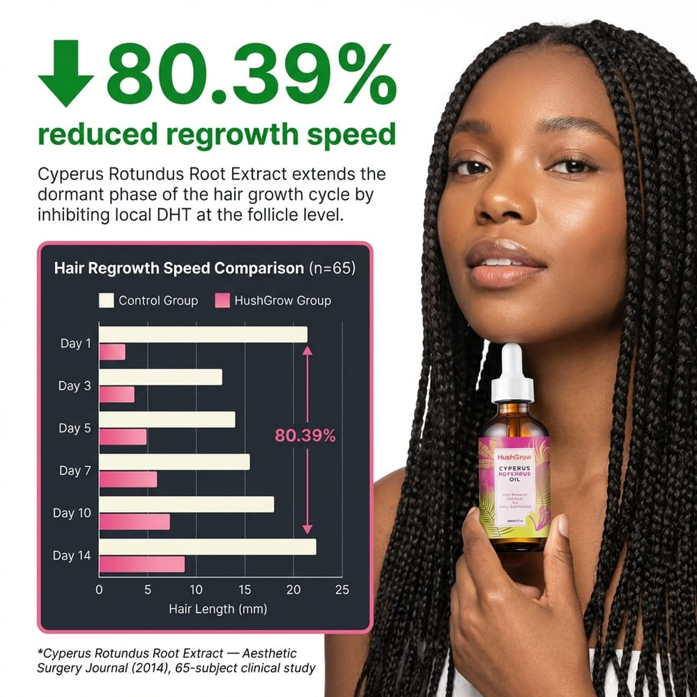 HushGrow - Silence the signal & Soften the skin